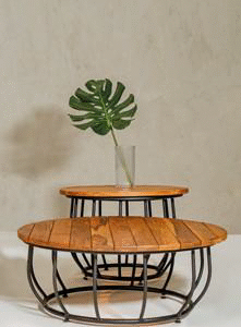 Alternative view of Mesa de Centro Cairo (2 peças)